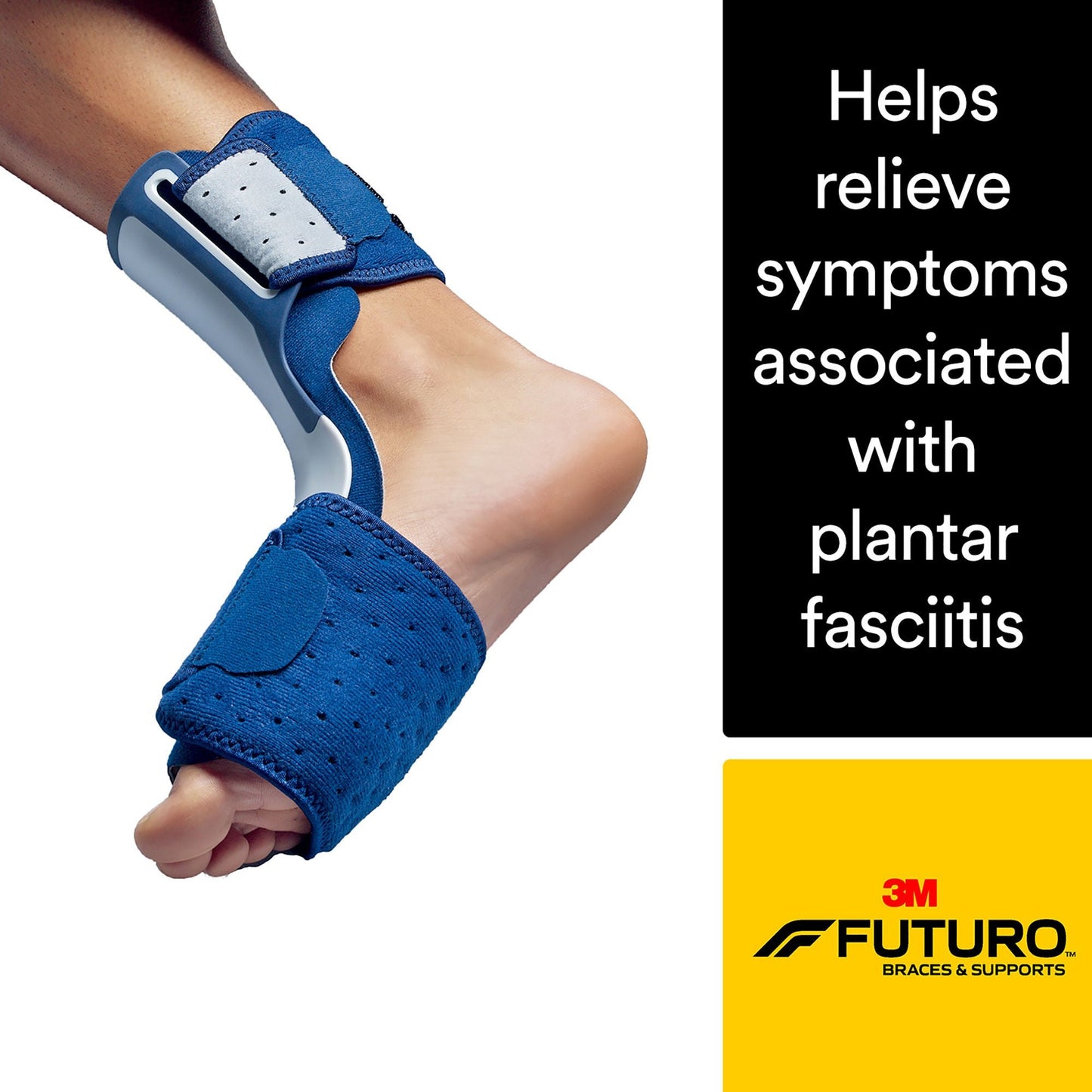 3M Futuro Night Splint, Left or Right Foot, Navy, Adult