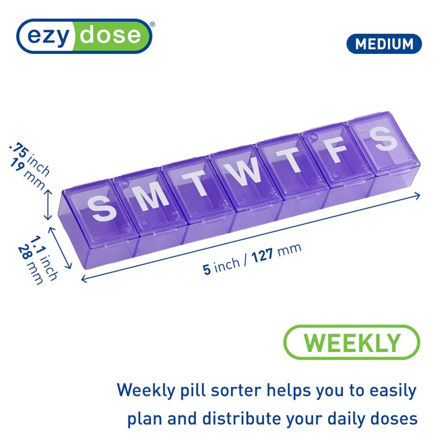 Apothecary Products® Weekly Pill Planner