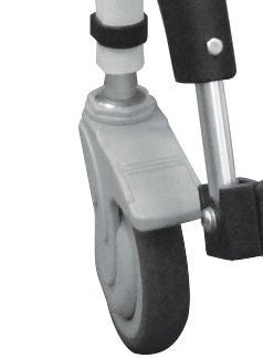 drive™ Caster with Leg for use with NRS185006/7 Aluminum Shower Commode Chair