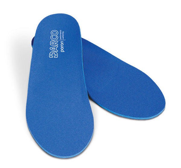 DARCO ProMotion Plus Orthotic Insole EVA / Polyester / Polypropylene / Poron Women 11 to 11.5 / Men 9 to 9.5 Black / Blue
