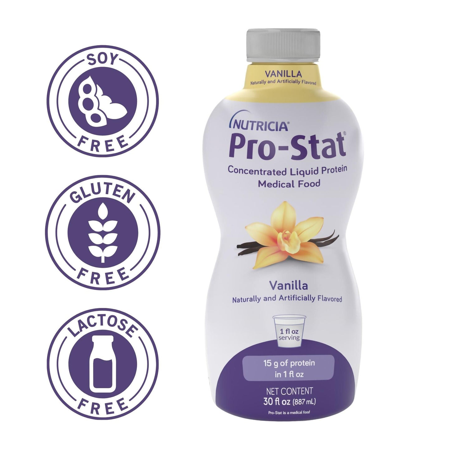Pro-Stat® Vanilla Concentrated Liquid Protein Medical Food, bottle