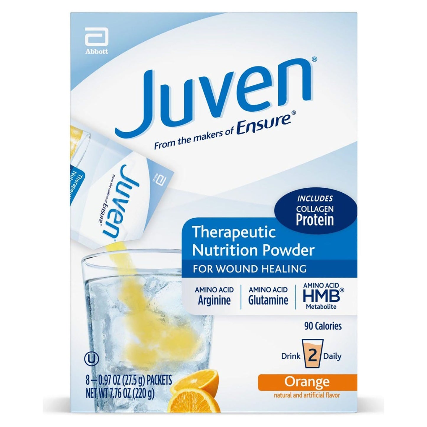 Juven® Orange Arginine/Glutamine Therapeutic Nutrition Powder