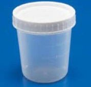 Cardinal Health Specimen Container 2-1/ 133 mL (4.5 oz.) Screw Cap Unprinted