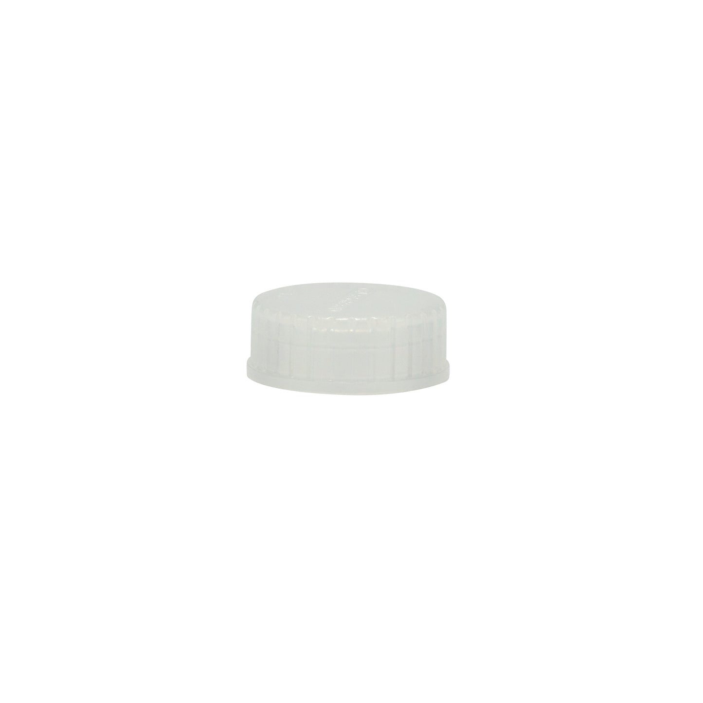 Caplugs® Evergreen 300-1006-020 — Flat Top Sample Cup Caps, Non-Sterile, Low-Density Polyethylene (LDPE), Natural