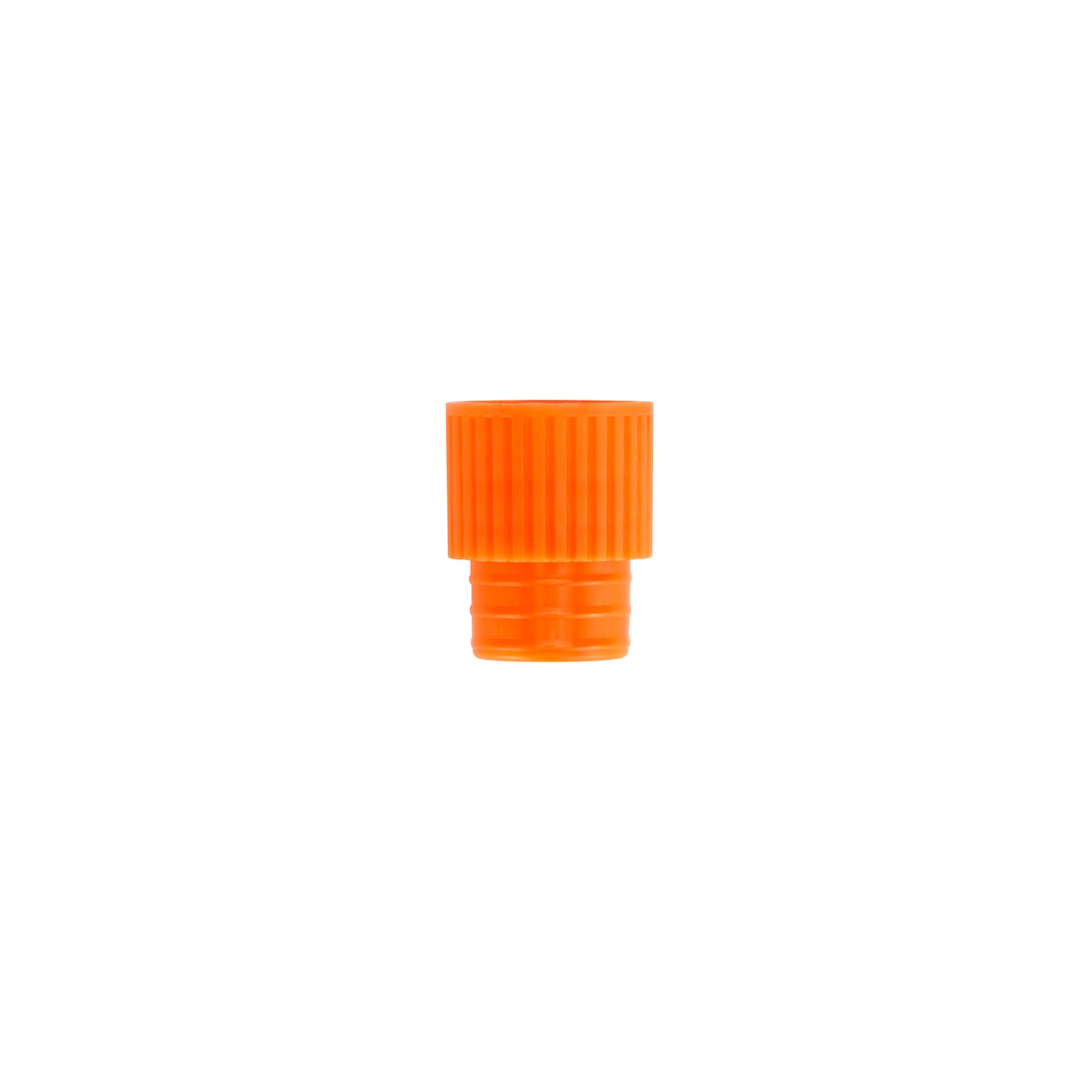 Caplugs® Evergreen 300-2912-E20 — LDPE Test Tube Stopper Caps, 12 mm, Orange, 1000/Bag