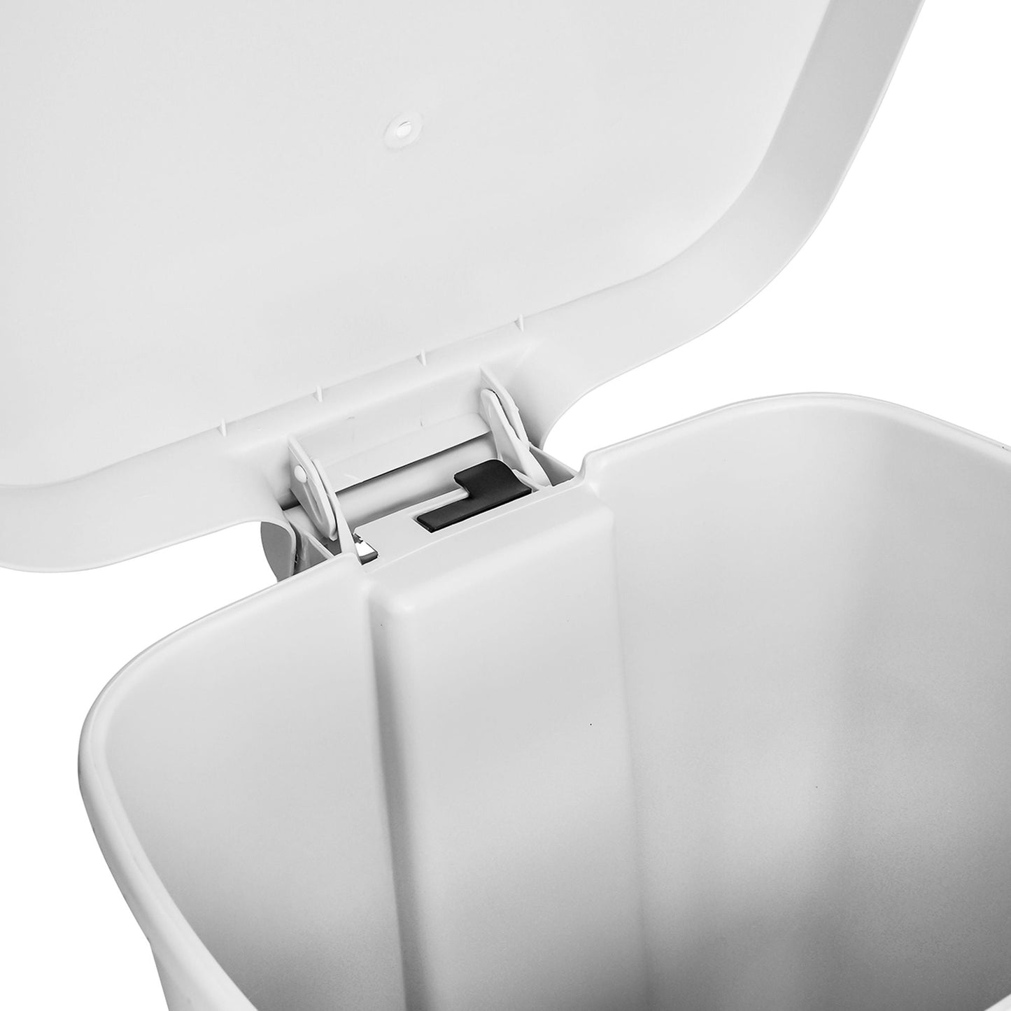McKesson Waste Can with Step-On Pedal, White, x 26.57 Inch
