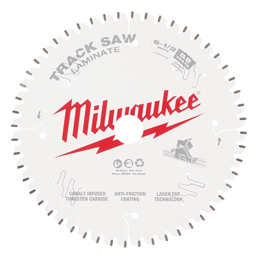 Milwaukee 6-1/2” 52T Laminate Track Saw Blade 48-40-0643