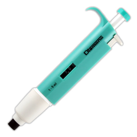 Single-Channel Adjustable-Volume Pipettes, Diamond Series — 0.1 µL–5000 µL, 8 Volume Ranges, 1/Each | Globe Scientific
