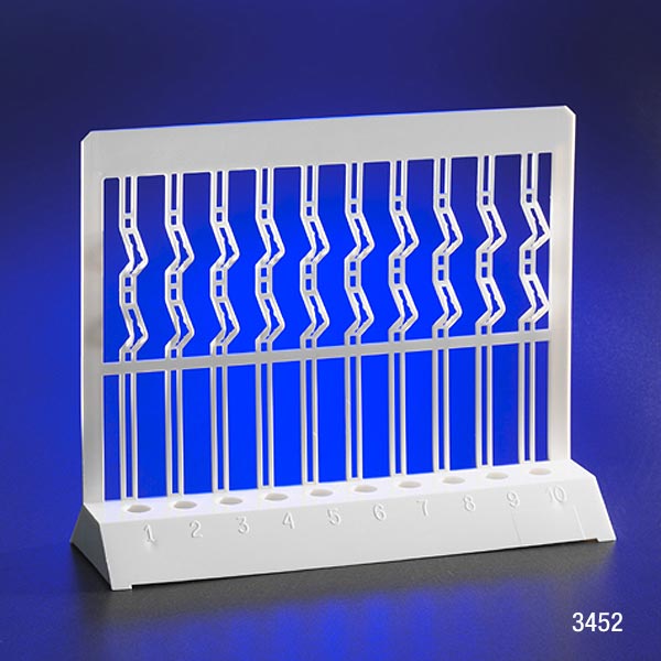 ESR Sedimentation Rack with Pipette Clamps — Fits Sedigren & Sedi-Rate Systems, 1/Each | Globe Scientific