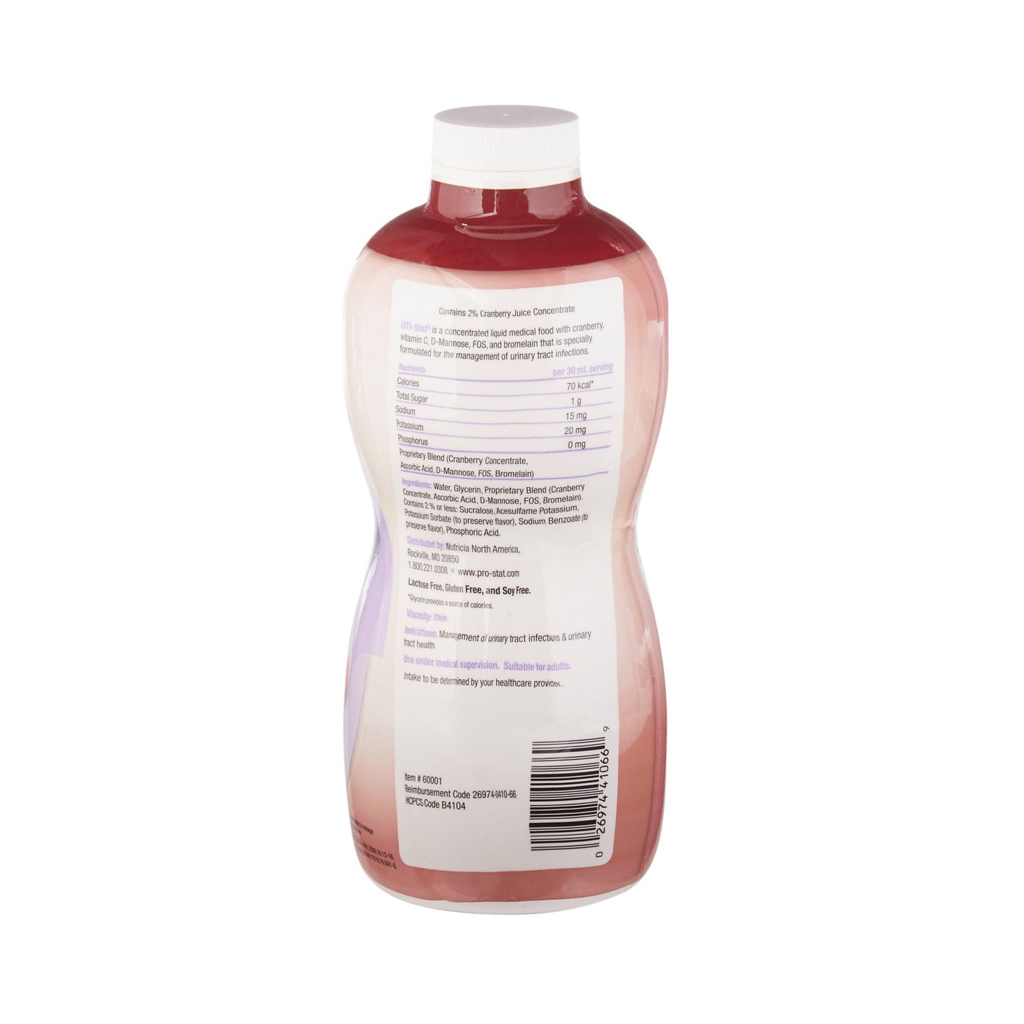 UTI-Stat® Cranberry Urinary Tract Complex, bottle