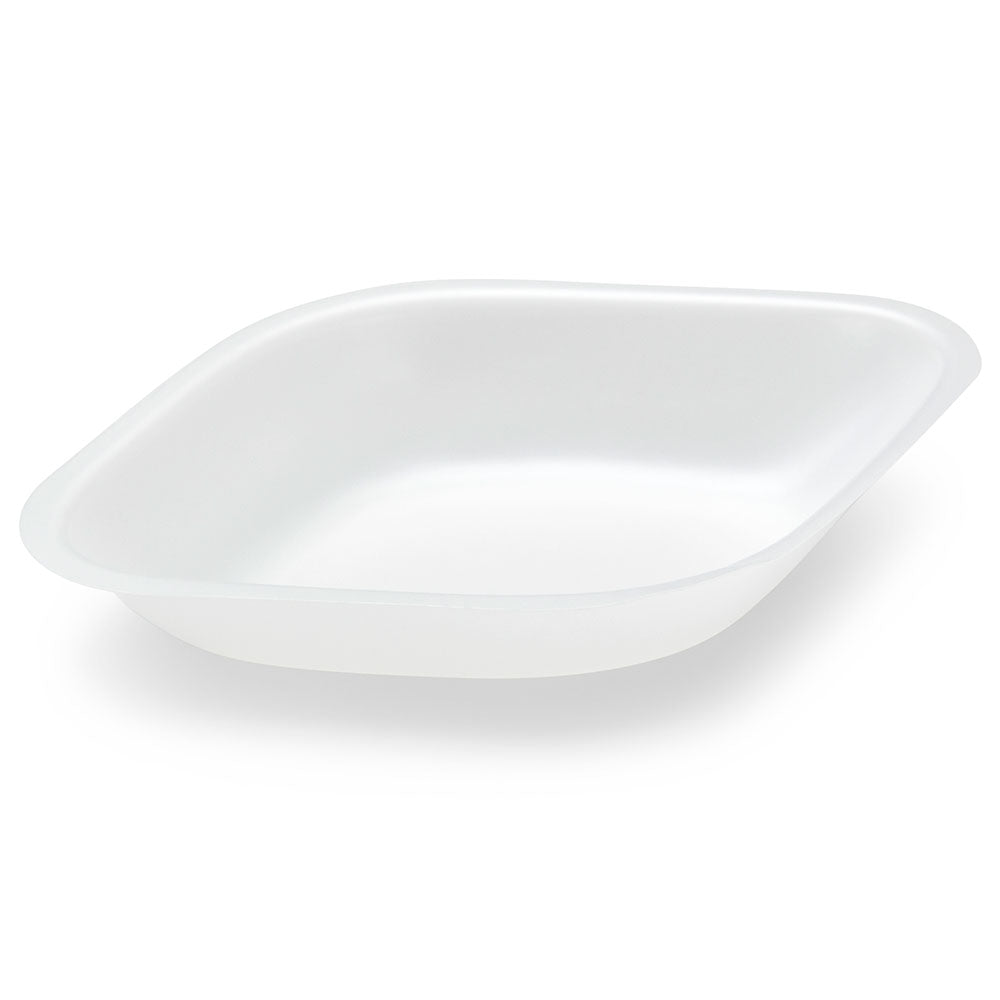 Weighing Boats, Diamond-Shaped Antistatic PS, White — 5/30/100 mL, 500/Pack | Globe Scientific