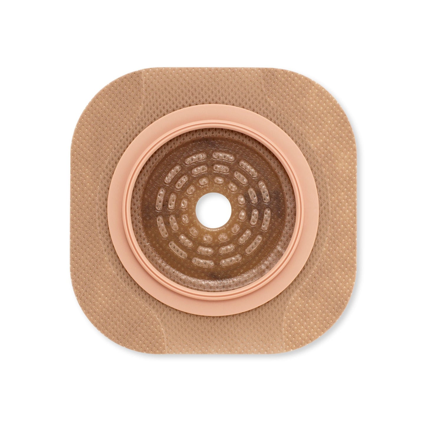 New Image™ Flat CeraPlus™ Ostomy Barrier with Tape Borders, Flange, 35 mm