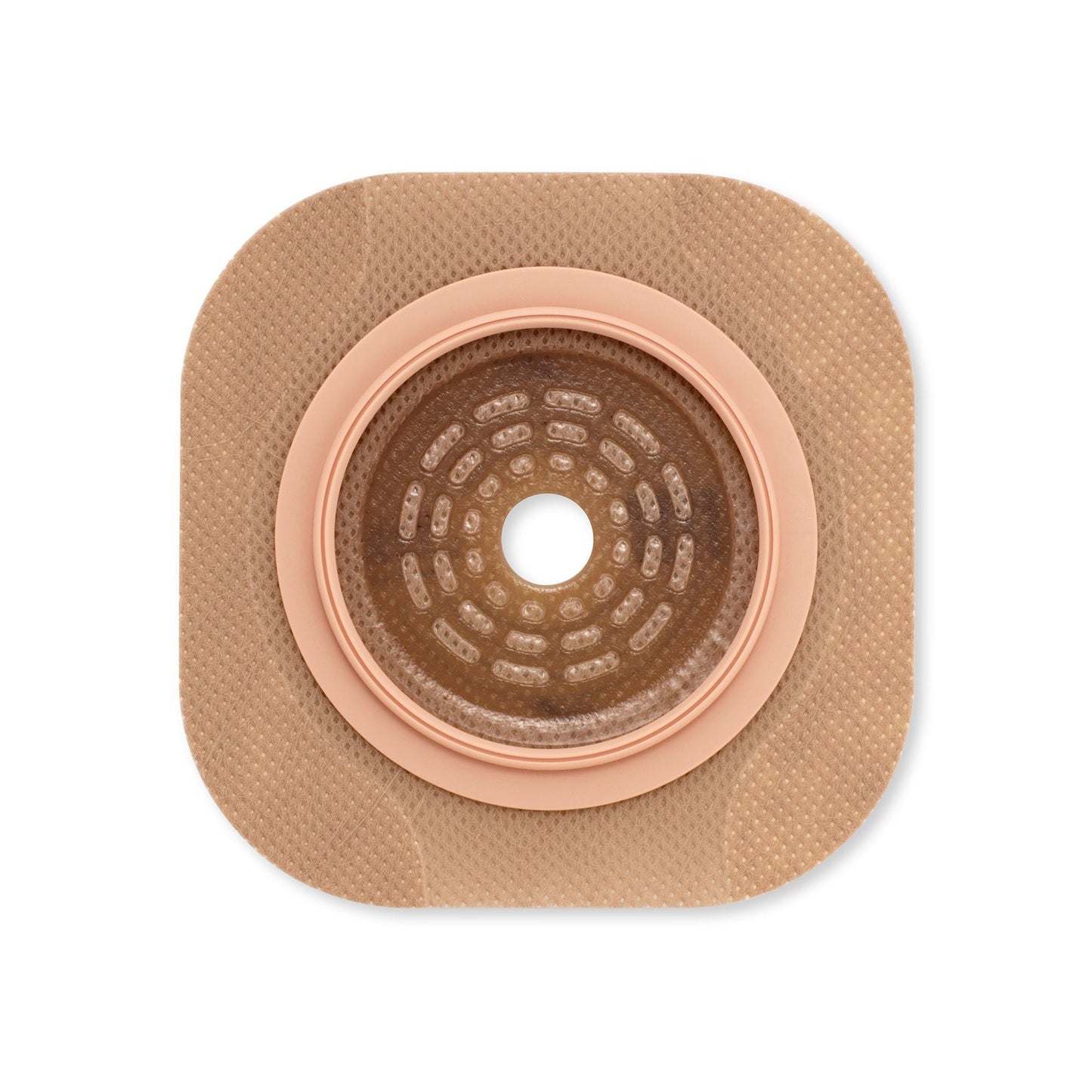 New Image™ Flat CeraPlus™ Ostomy Barrier with Tape Borders, Flange, 35 mm