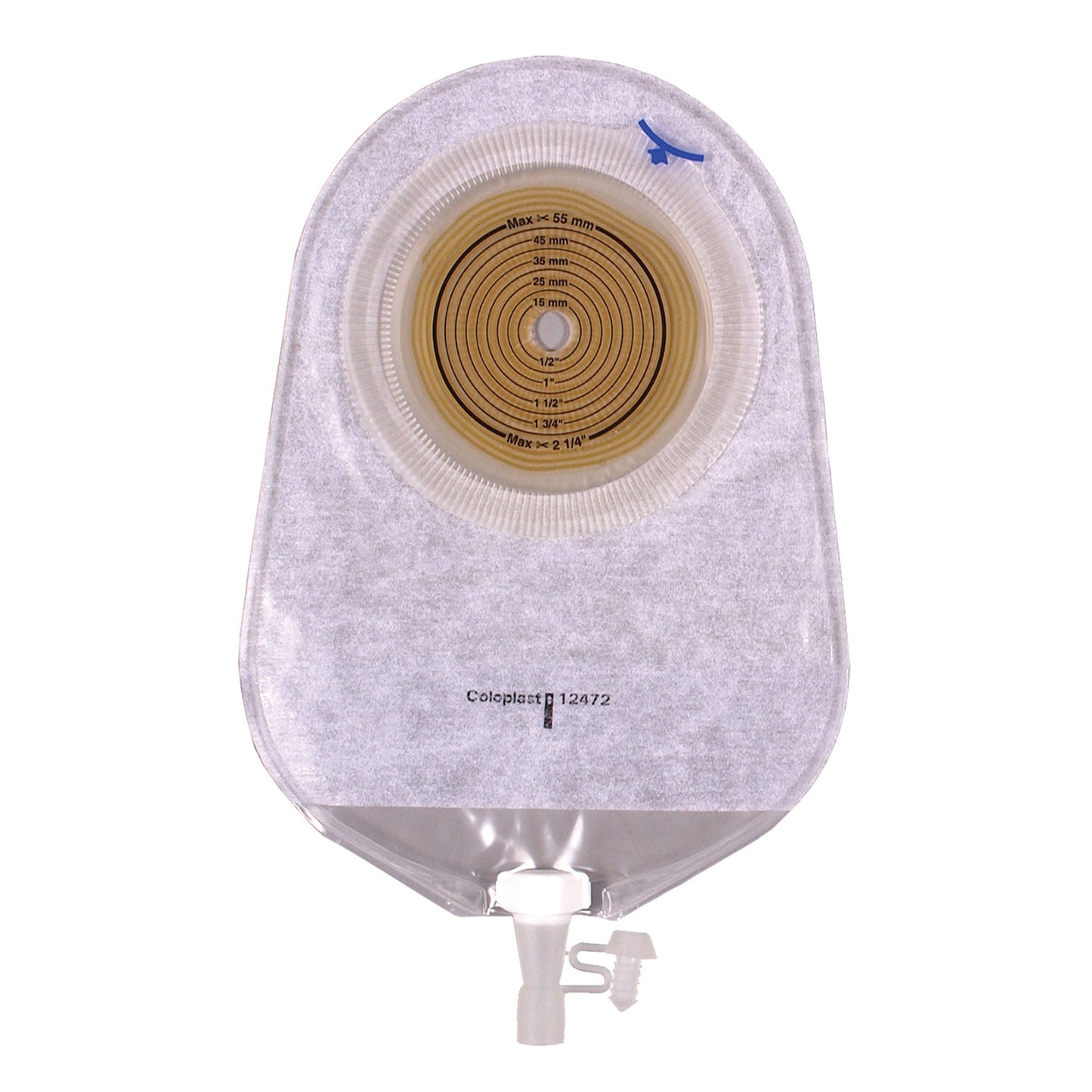 Assura® Deep Convex Transparent Urostomy Pouch, Stomas