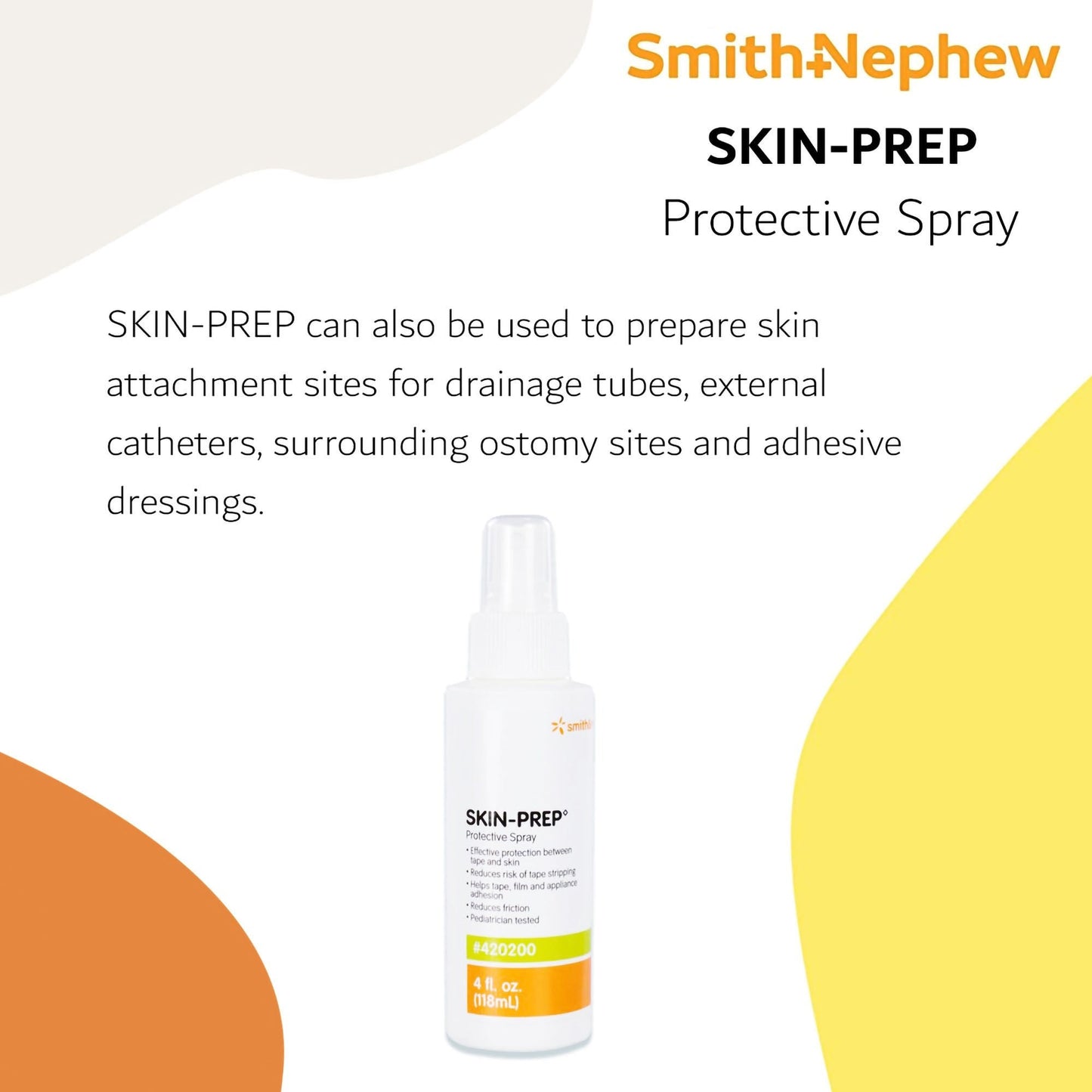 Smith & Newphew Skin-Prep™ Skin Prep Spray, Pump Spray Bottle