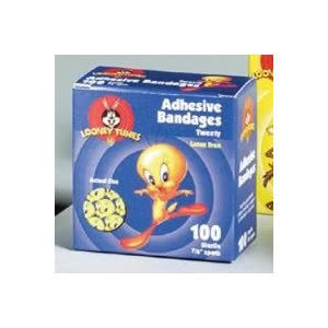 Looney Tunes™ Adhesive Spot Bandage, Round