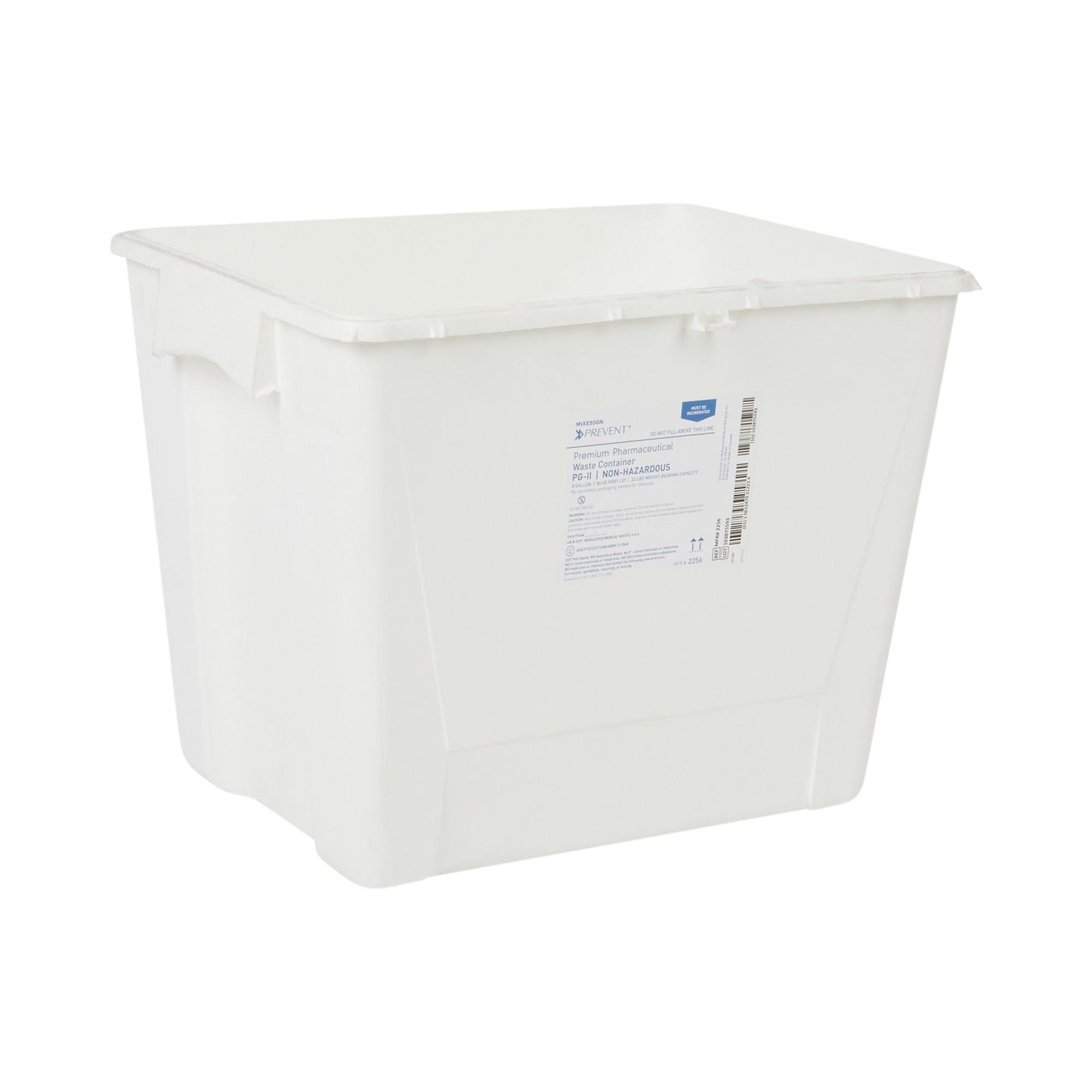 McKesson Prevent® Pharmaceutical Waste Container, 8 Gal.