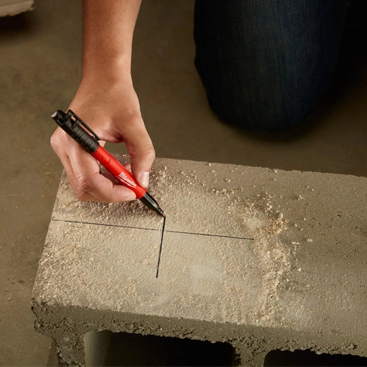 Milwaukee 2PK INKZALL Black Fine Point Marker 48-22-3105 | 2-Piece