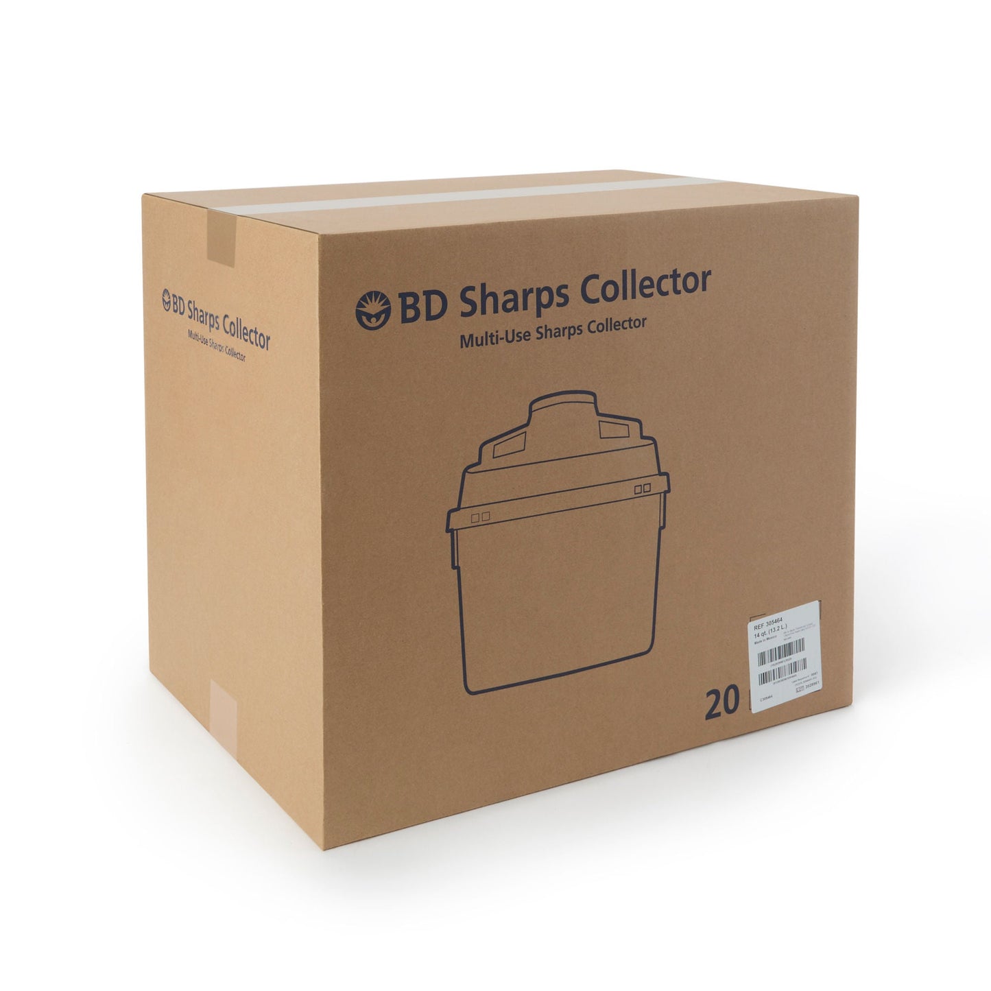 BD Multi-purpose Sharps Container, 3.5 Gallon