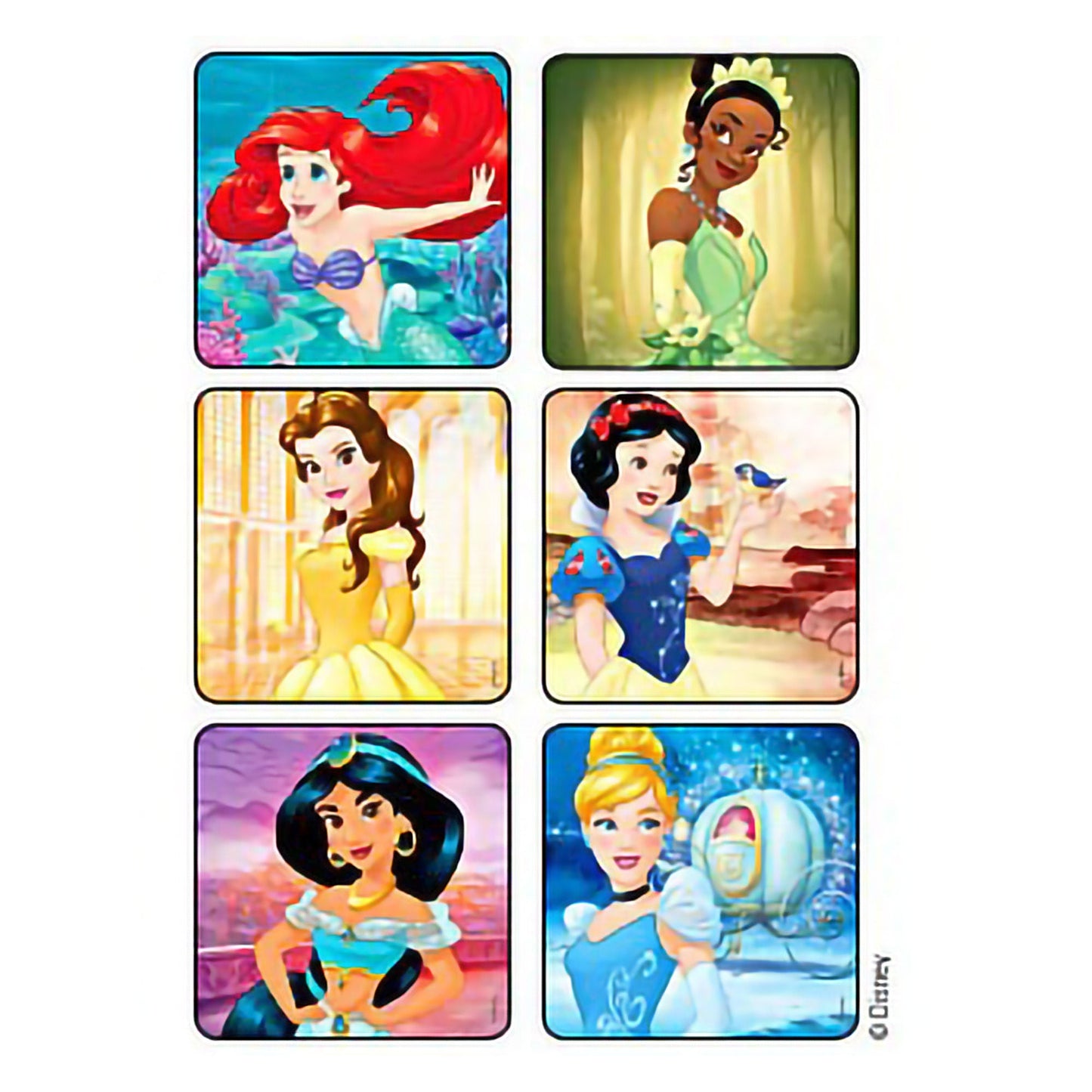 Disney Sticker Princesses New Classics