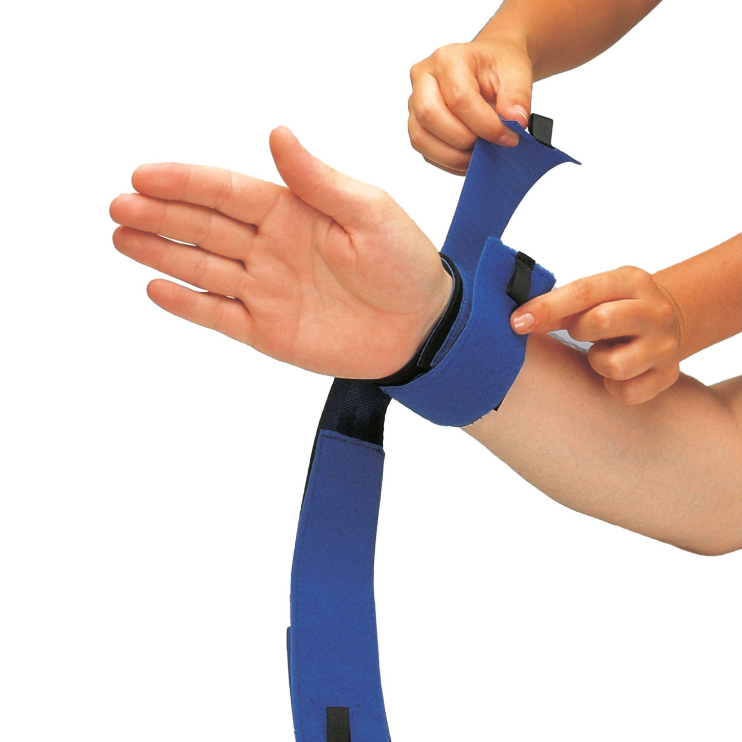 Posey® Twice-As-Tough® Stretcher Cuff Restraint, Regular, Blue