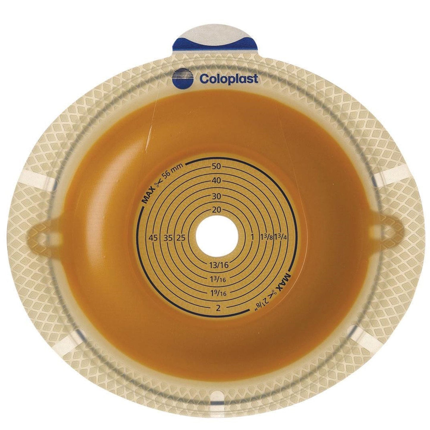 SenSura® Flex Convex Light Barrier, Stoma Opening, Red Match