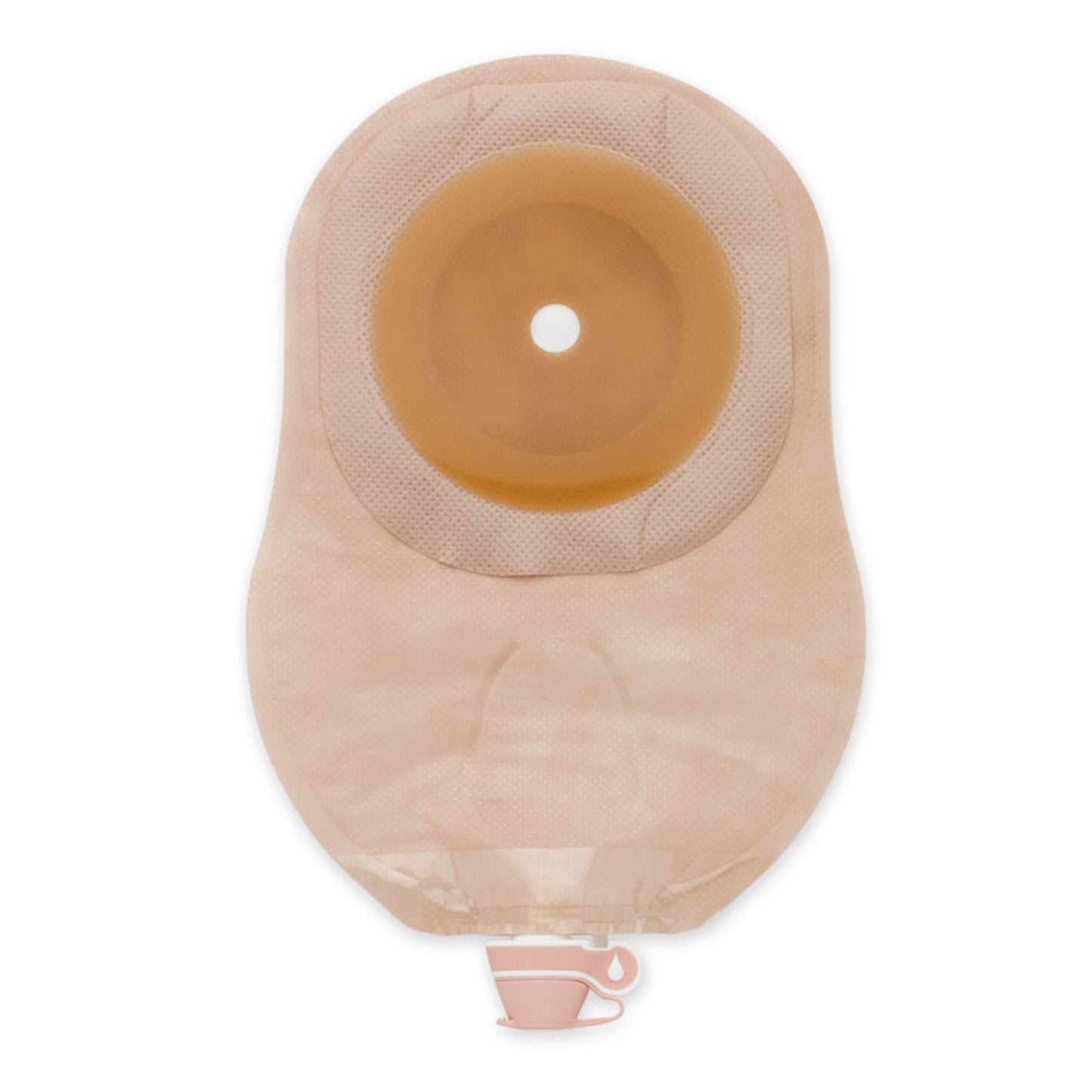 Premier Ostomy Pouch One-Piece System Length Flat, Pre-Cut 2 Inch Stoma Drainable