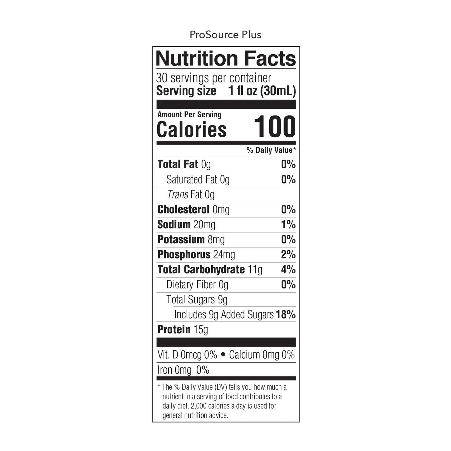 ProSource Plus™ Collagen and Whey Protein Formula, Bottle
