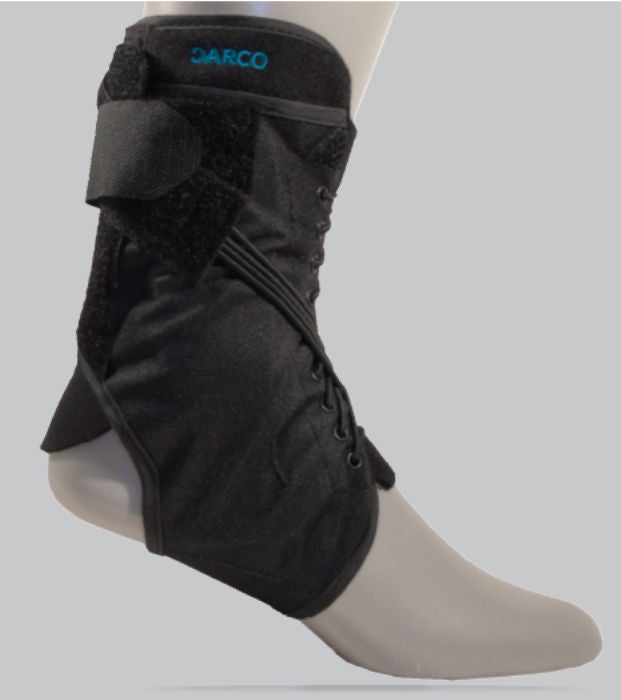 Darco Web™ Ankle Brace, Bungee / Hook and Loop Strap Closure