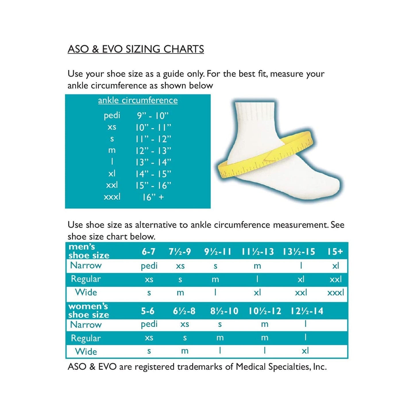ASO® Low Profile Ankle Support