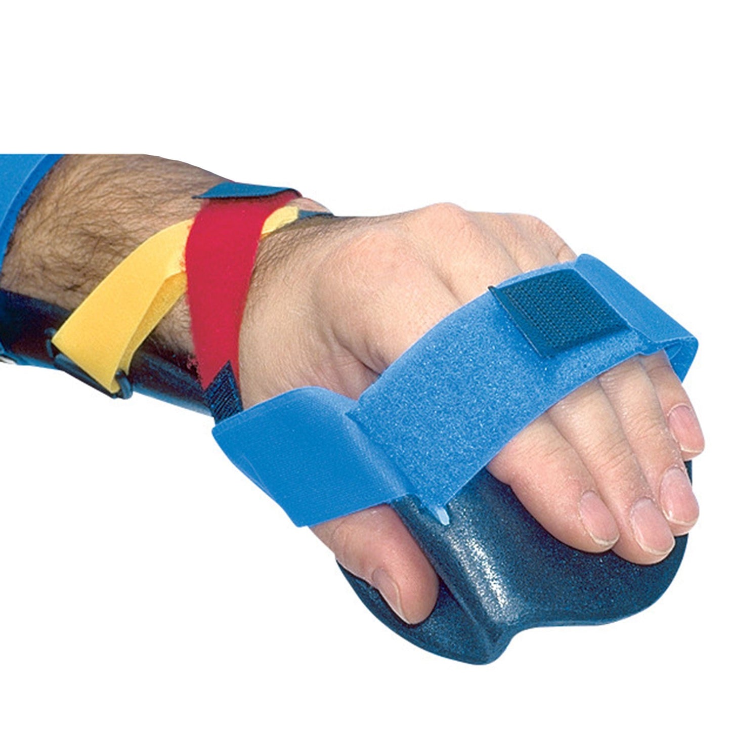 AliLite Functional Position Hand Splint AliLite Material Left Hand Black / Blue / Red / Yellow