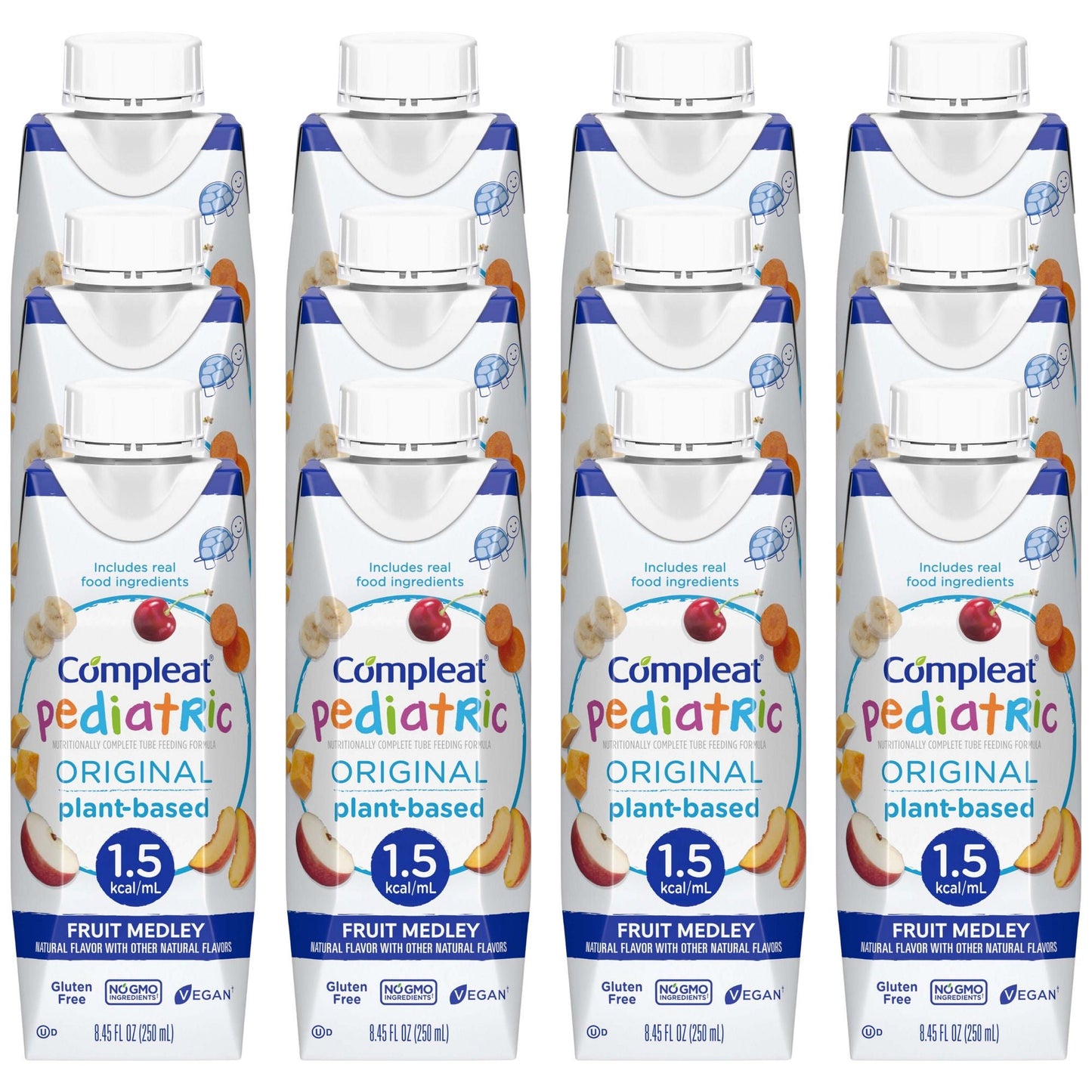 Compleat® Pediatric Original 1.5 Fruit Medley, Reclosable Carton