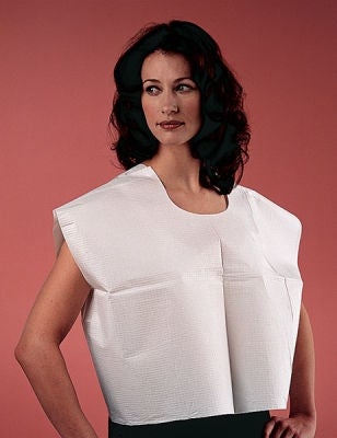 Tidi® Choice Exam Cape, ., White