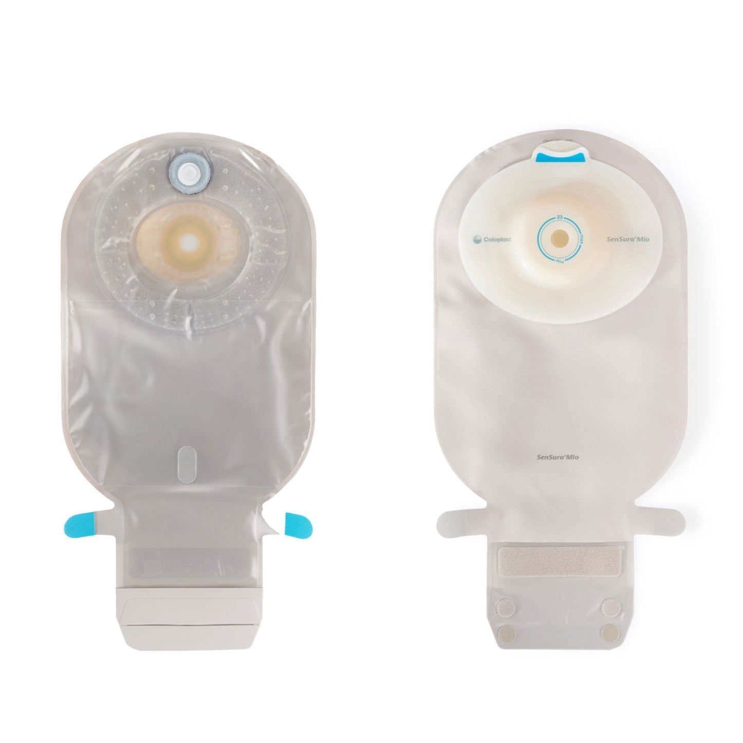 SenSura® Mio Convex Light 1-Piece Transparent Ostomy Pouch, Stomas, Box of 10
