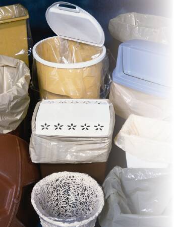 LK® Plastics Trash Bag, Clear