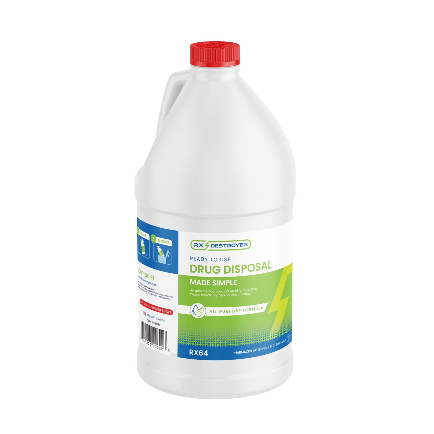 Rx Destroyer™ Pharmaceutical Disposal System