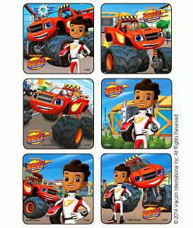 Disney Sticker Blaze and The Monster Machines