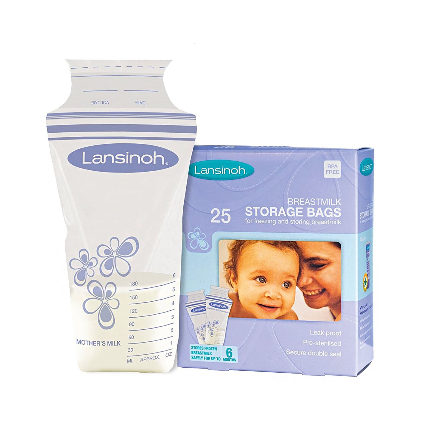 Lansinoh® Breast Milk Storage Bag, capacity