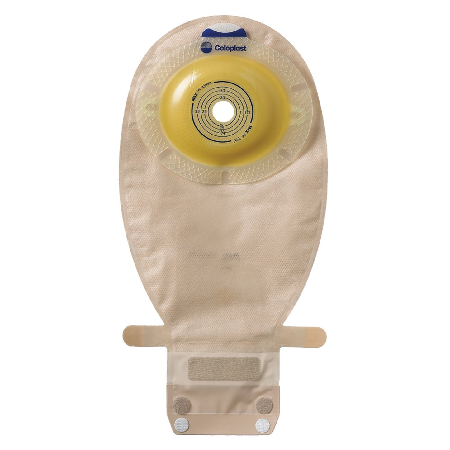 SenSura® Convex Light 1-Piece Opaque Ostomy Pouch, Stoma
