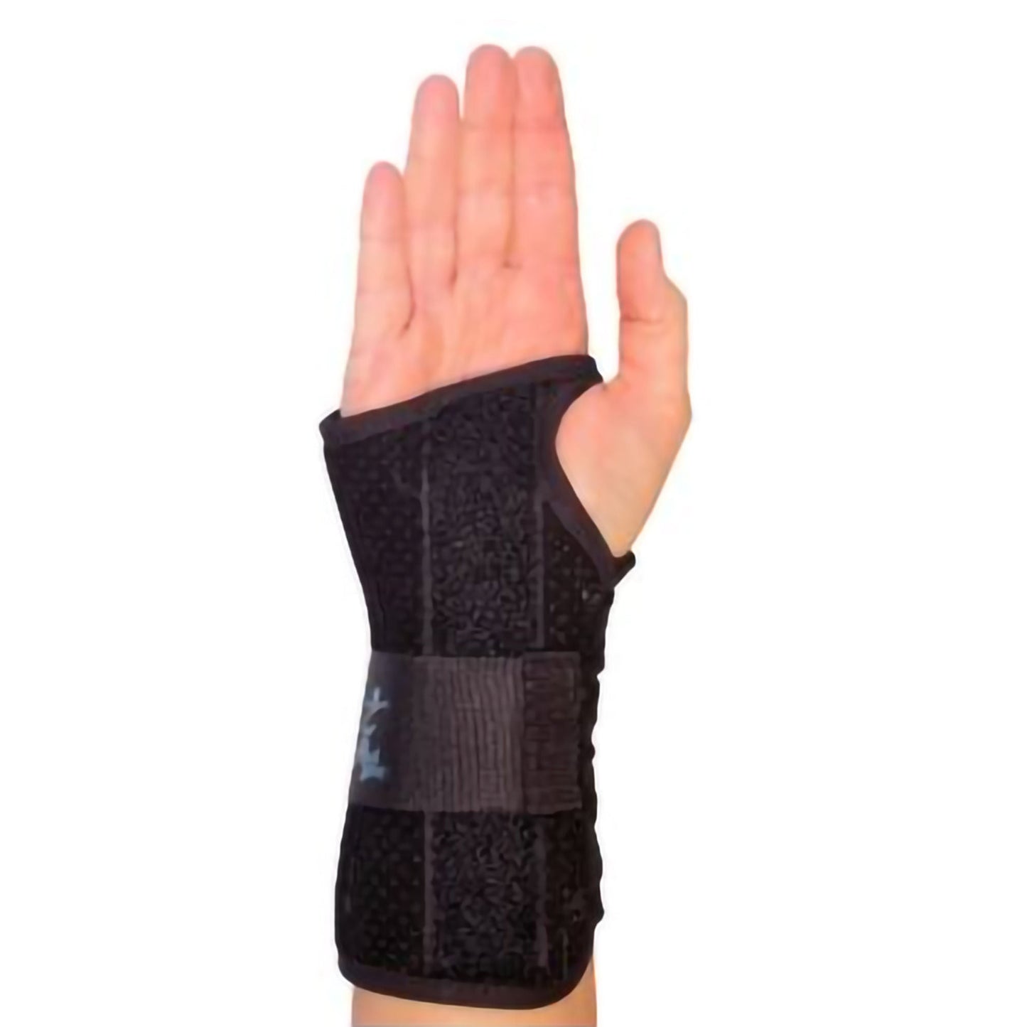 Wrist Lacer Wrist Brace Aluminum / Felt / Suede Right Hand Black