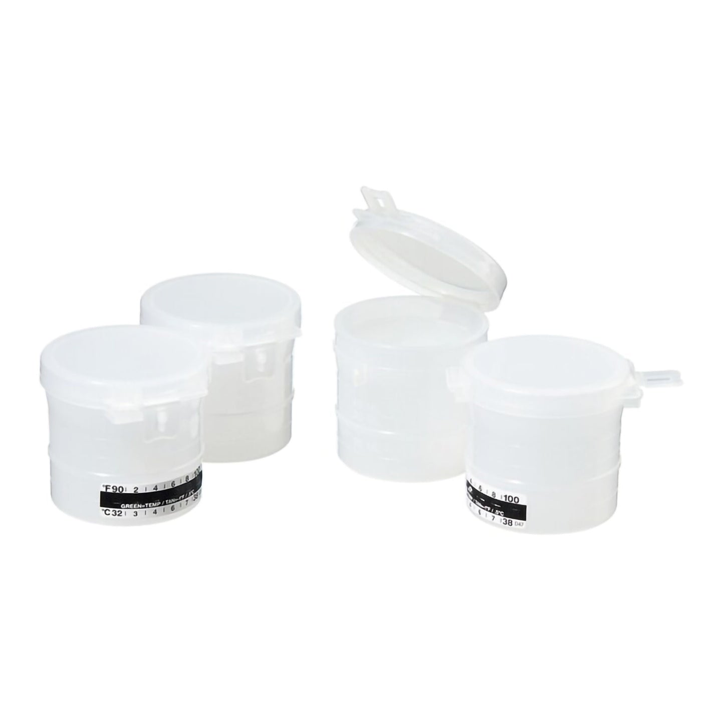 Thermo Scientific Capitol Vial Specimen Container with Temperature Strip 90 mL (3 oz.) Flip Top Cap Patient Information