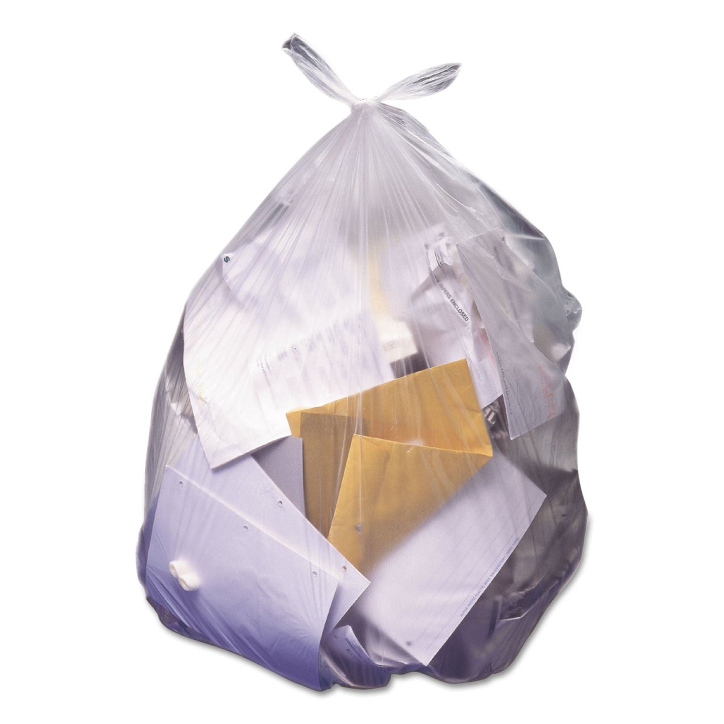 Heritage Trash Bag 60 gal. 22 Mic. Natural Heavy Duty Star Seal Bottom Coreless Roll