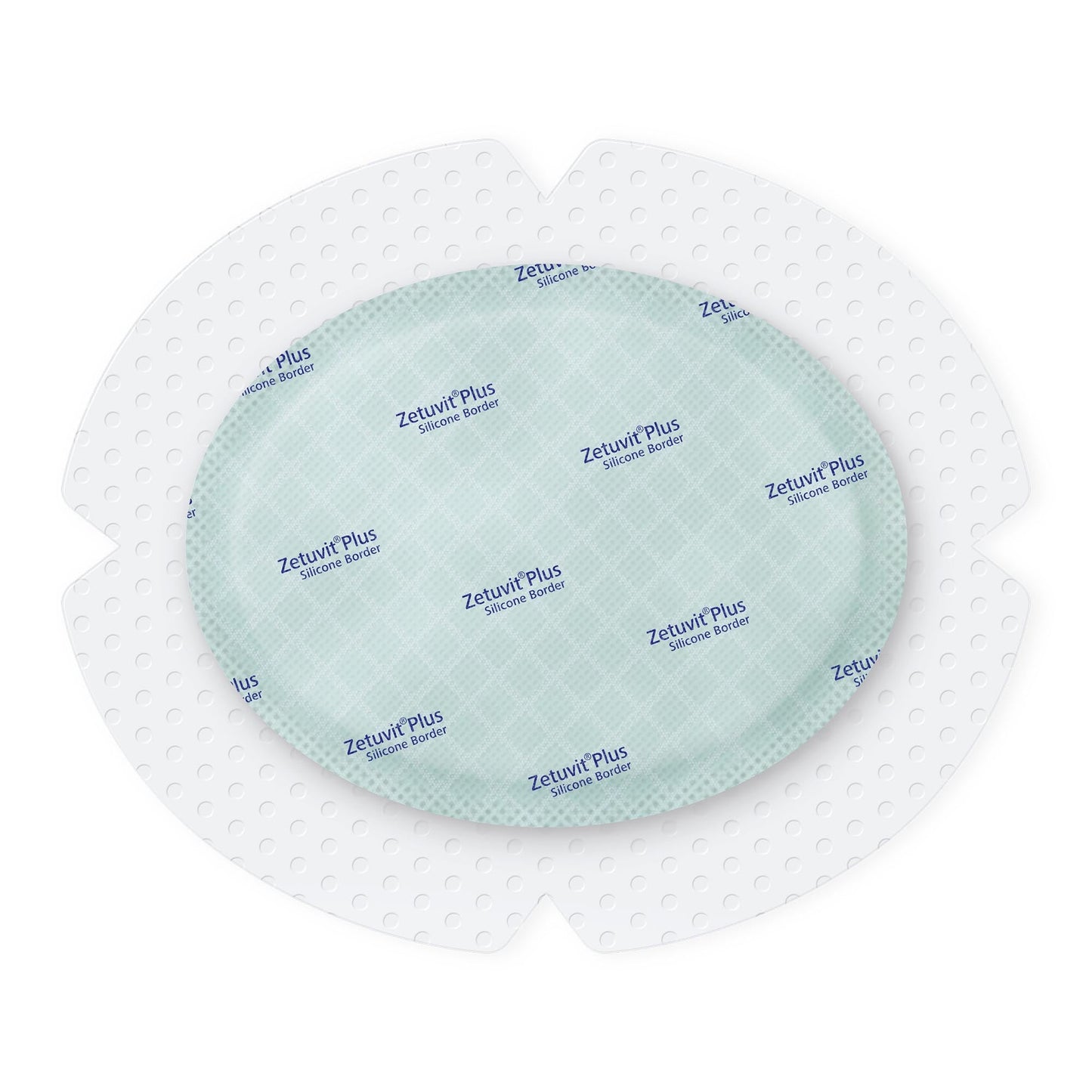 Zetuvit® Plus Silicone Border Super Absorbent Dressing, Oval