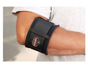 ProFlex 500 Elbow Support Strap with Hook and Loop Closure Tennis Elbow Elbow 10 to 11 Inch Length Black