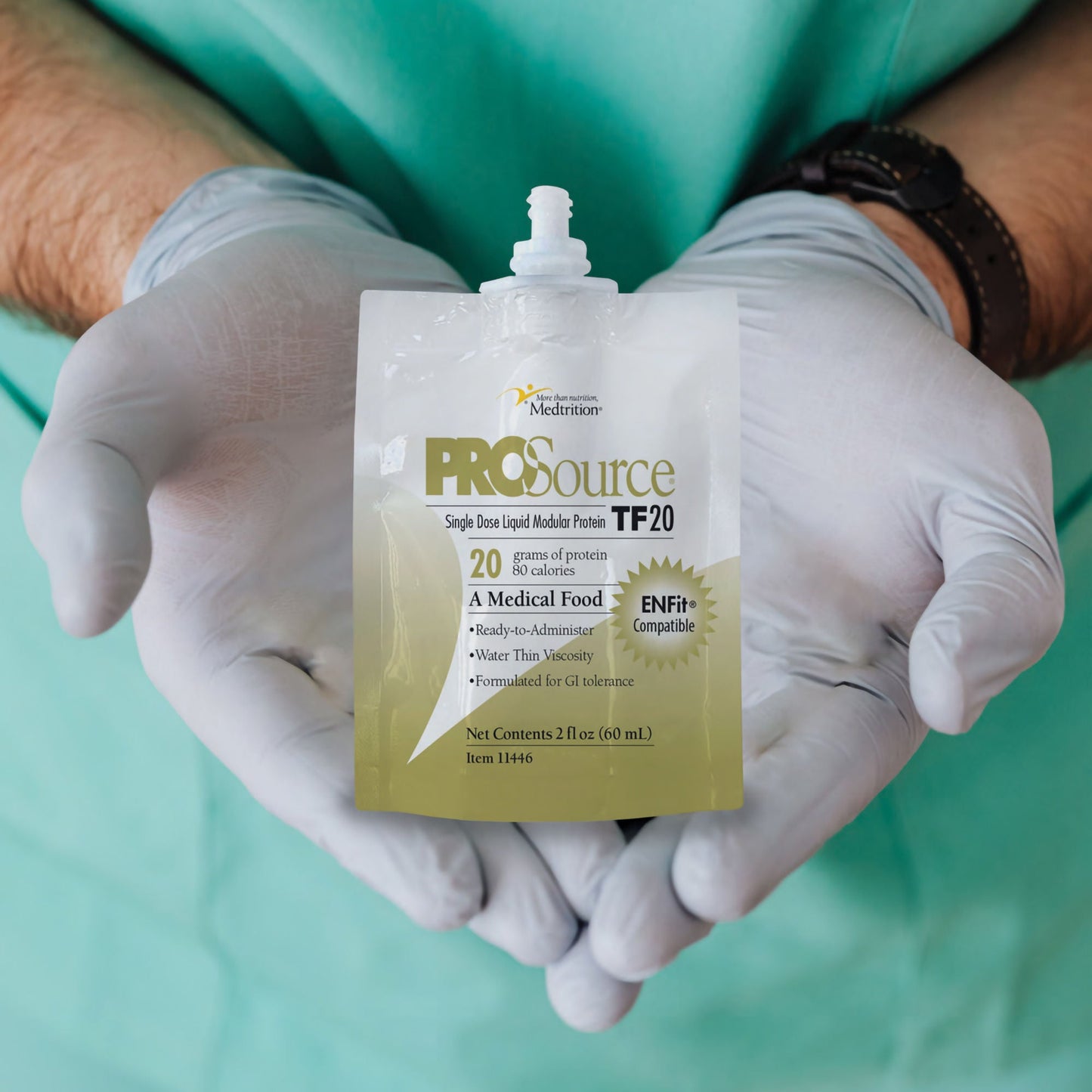 ProSource TF20 Tube Feeding Formula Unflavored Liquid Pouch