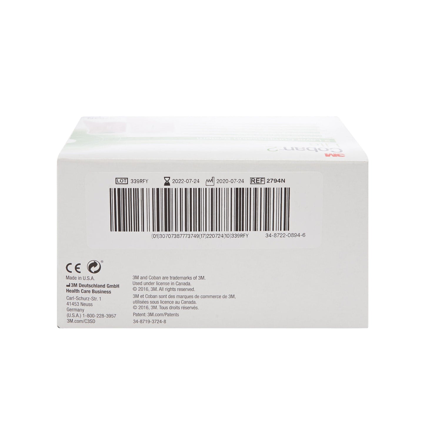 3M™ Coban™ 2 Lite Two-Layer Compression Bandage System, x 4.7 meters