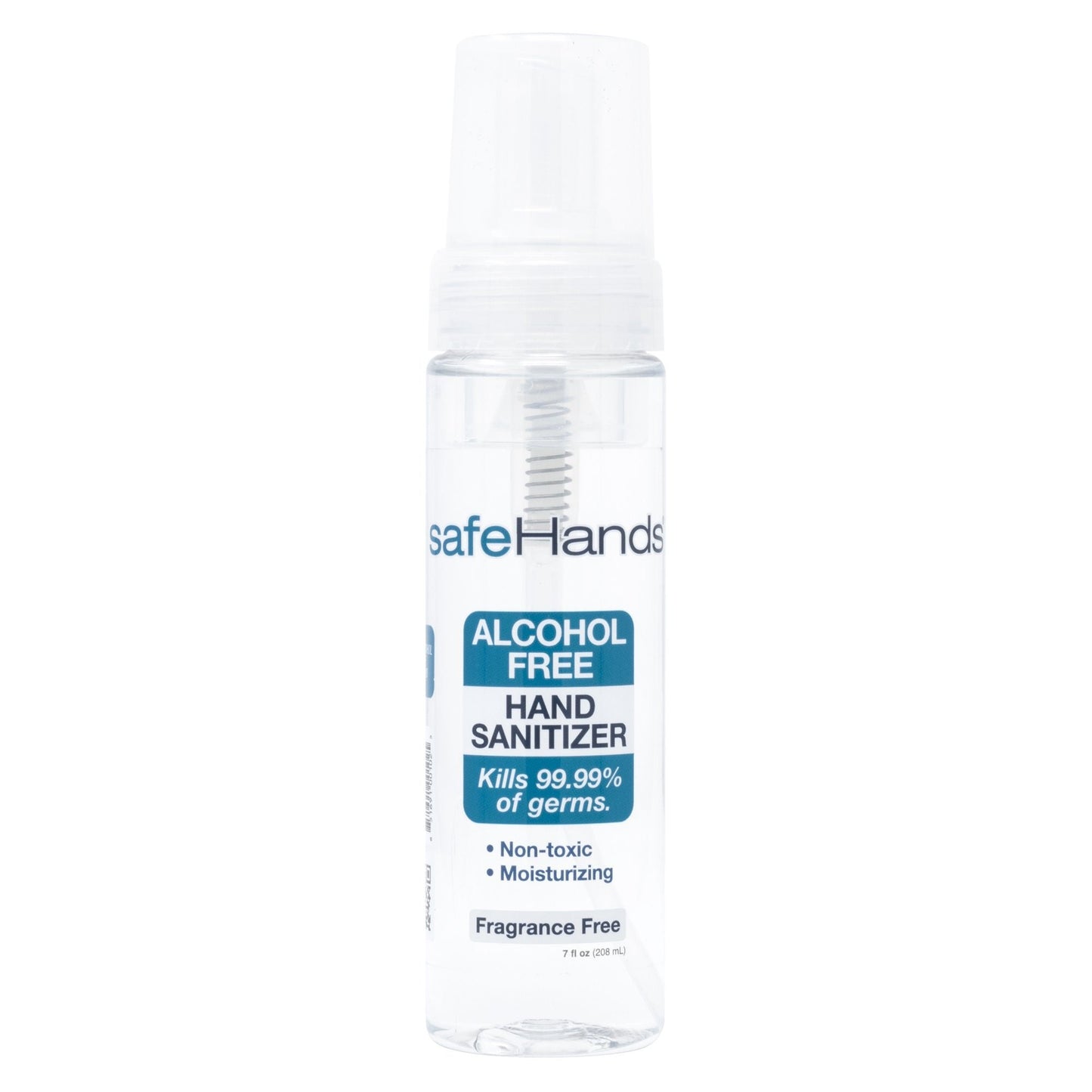 safeHands® Alcohol-Free Hand Sanitizer Bottle, Unscented
