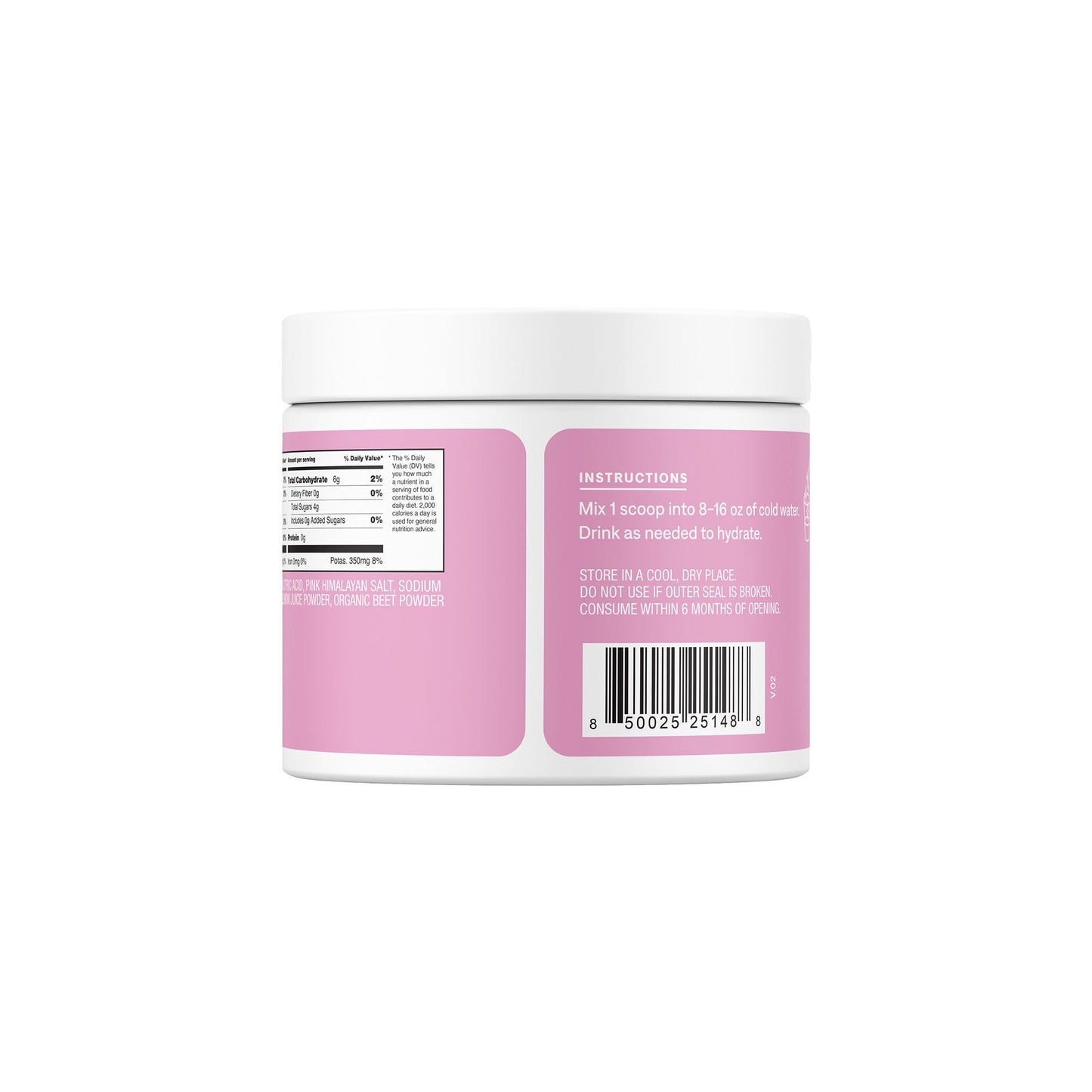 Cure Electrolyte Drink Mix, Watermelon, Jar