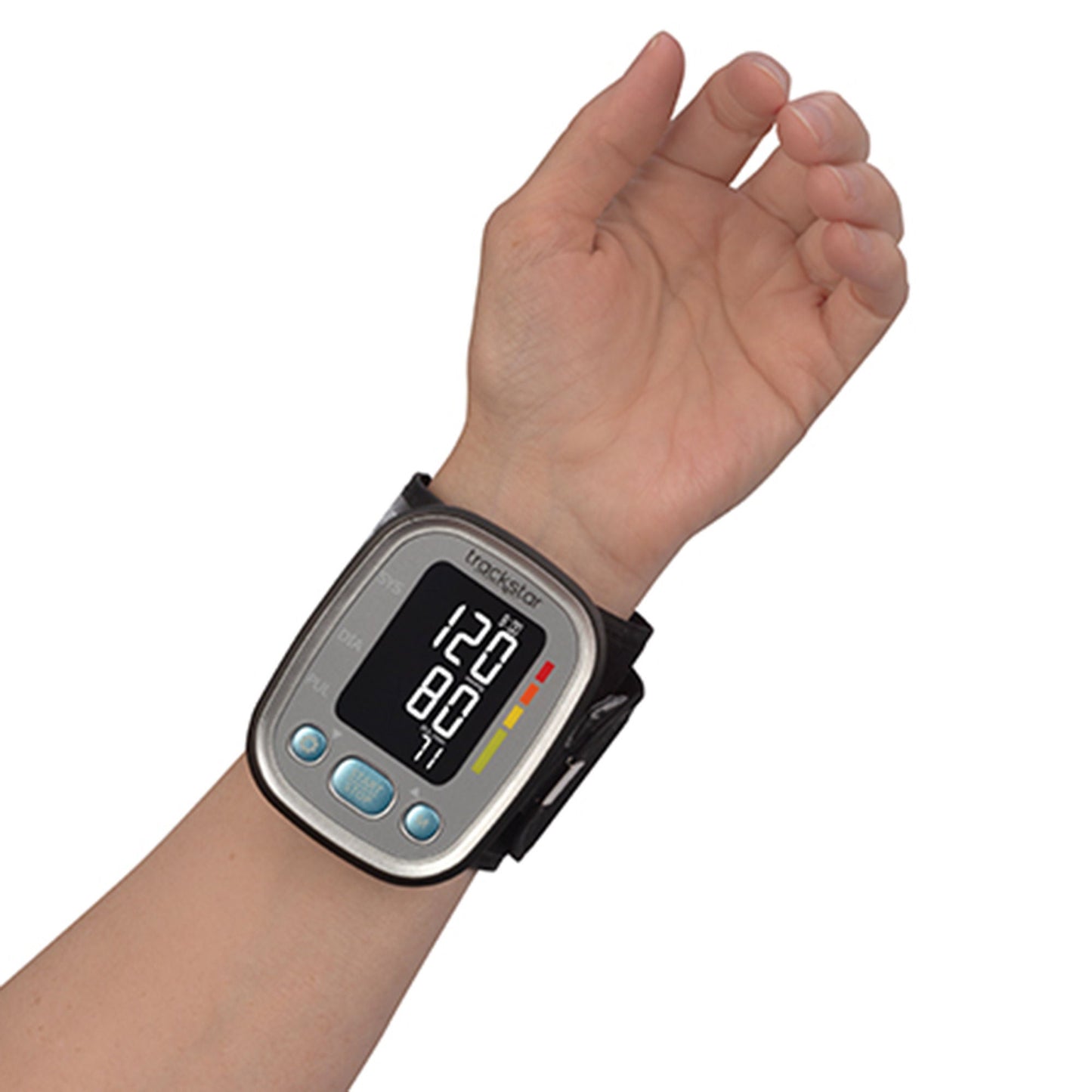 Trackstar Digital Blood Pressure Monitor Adult Cuff Wrist Mobile
