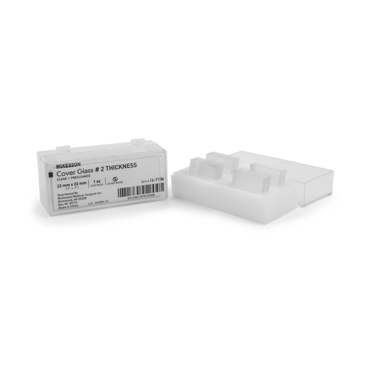 McKesson No. 2 Thickness Cover Glass